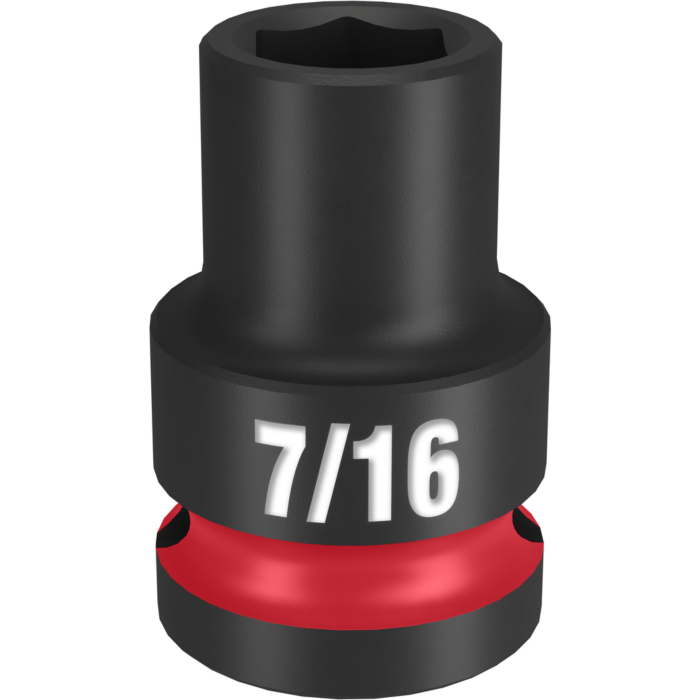 Milwaukee SHOCKWAVE™ Impact Duty 1/2" Drive 7/16" Standard 6 Point Socket