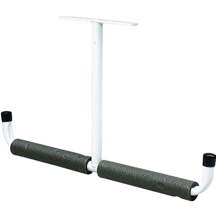 Crawford 13010-6 Storage Hanger, Steel, White, Zinc