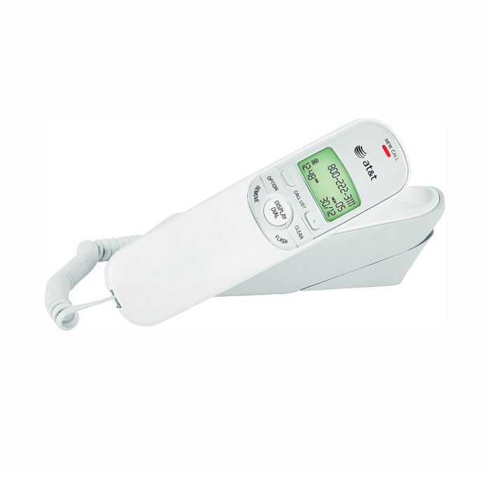 Vtech 13 Numbers White 2-1/2 in Telephone