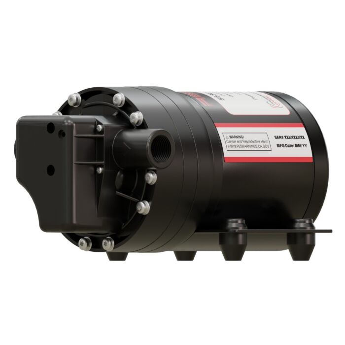 Remco 12V 7.0GPM 60psi Electric Demand Diaphragm Pump with 1/2" Female NPT Ports