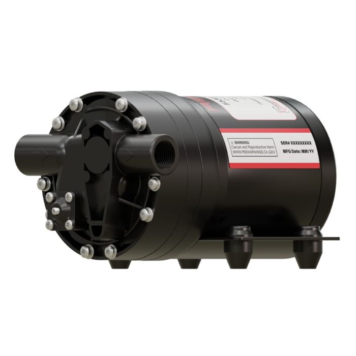 Remco 12V 7.0GPM 100psi Electric Bypass Diaphragm Pump with 1/2" Female NPT Ports