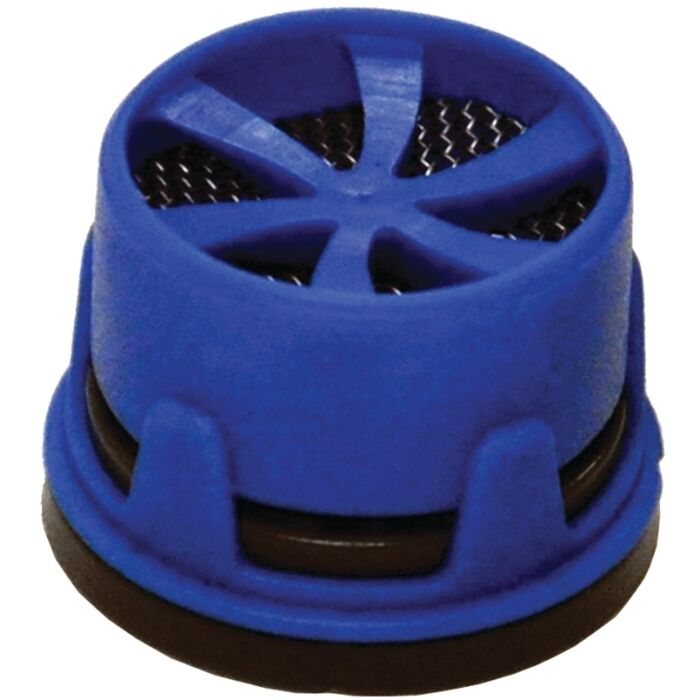 Danco 10495 Faucet Aerator Insert, Blue, 15/16 or 55/64 in, Plastic, 1.5 gpm