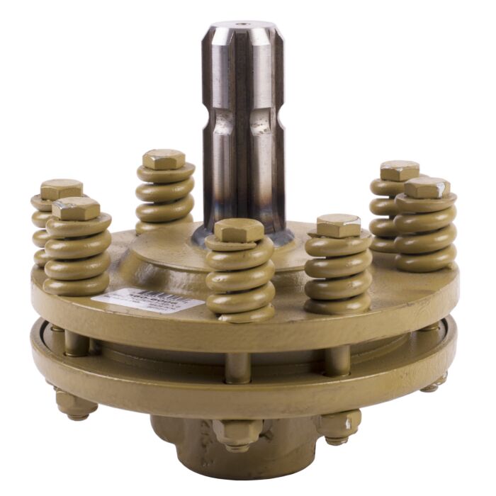 Weasler Friction clutch with 1 3/8-6 spline bore quick disconnect connection and 1 3/8-6 spline spindle connection