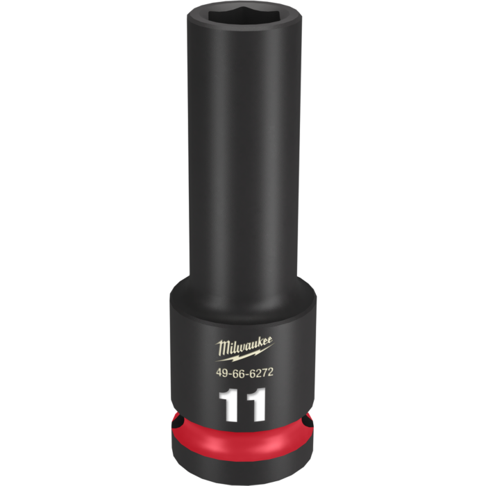 Milwaukee SHOCKWAVE™ Impact Duty 1/2" Drive 11MM Deep 6 Point Socket