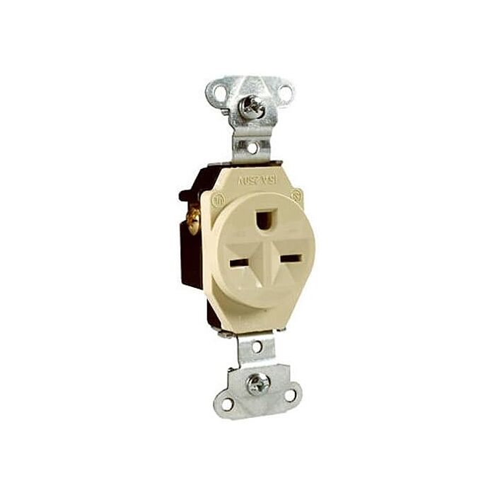 Pass & Seymour CC SPEC SNGL RECEPT 15A 250V IV