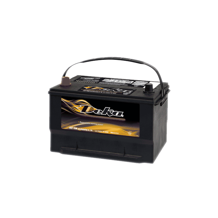Deka 12 V Tapered Post 650 Flooded Automotive Battery