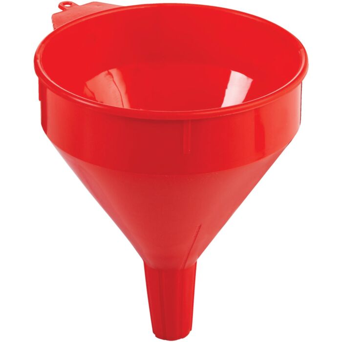 LubriMatic Plastic All-Purpose Funnel (Red) 2 qt