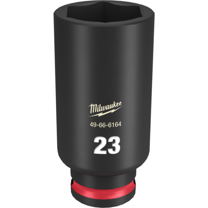 Milwaukee SHOCKWAVE™ Impact Duty 3/8" Drive 23MM Deep 6 Point Socket