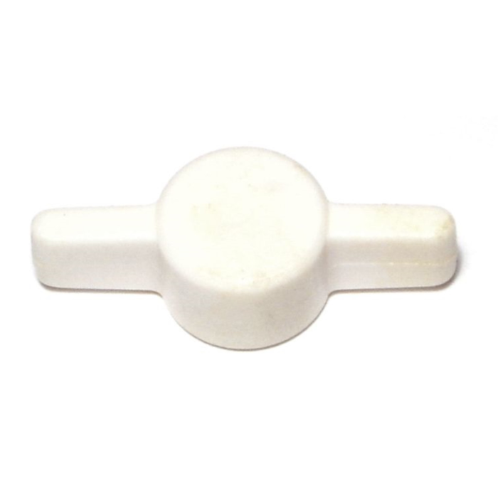 Tee Thumb Knob, 5/16 White