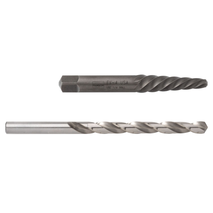 Irwin IRWIN Hanson Ex-4 And 1/4 In. Screw Extractor And Drill Bit Combo Pack