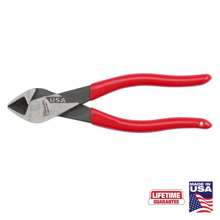 Milwaukee 7" Diagonal Dipped Grip Cutting Pliers (USA)