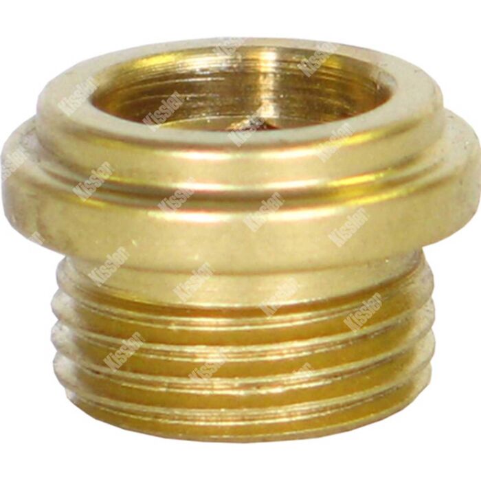 Kissler 1/2 in-24 13/32 in Royal Brass Wolverine Bibb Seat