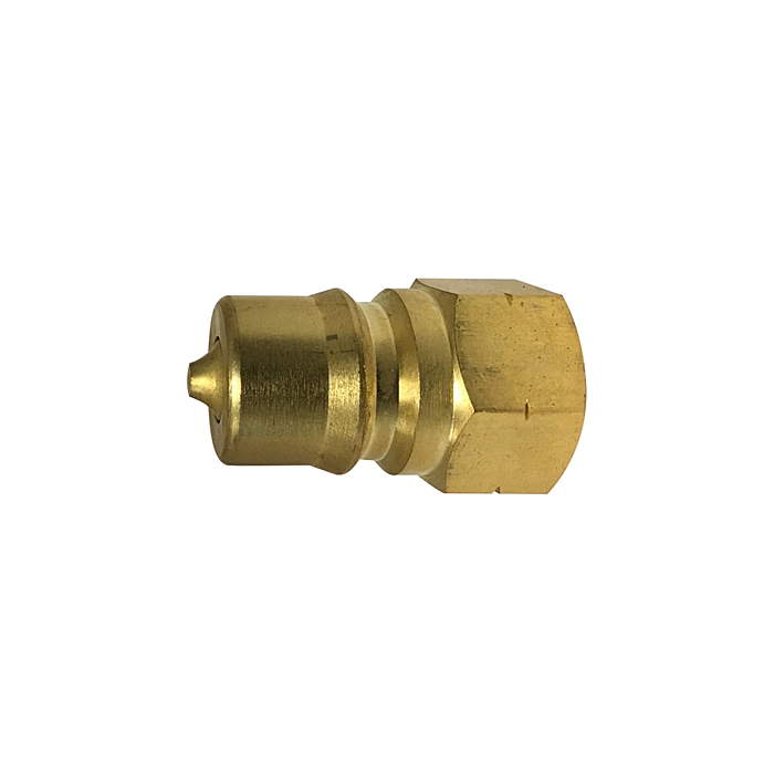 3/8" ISO-B Quick Connect Brass Plug
