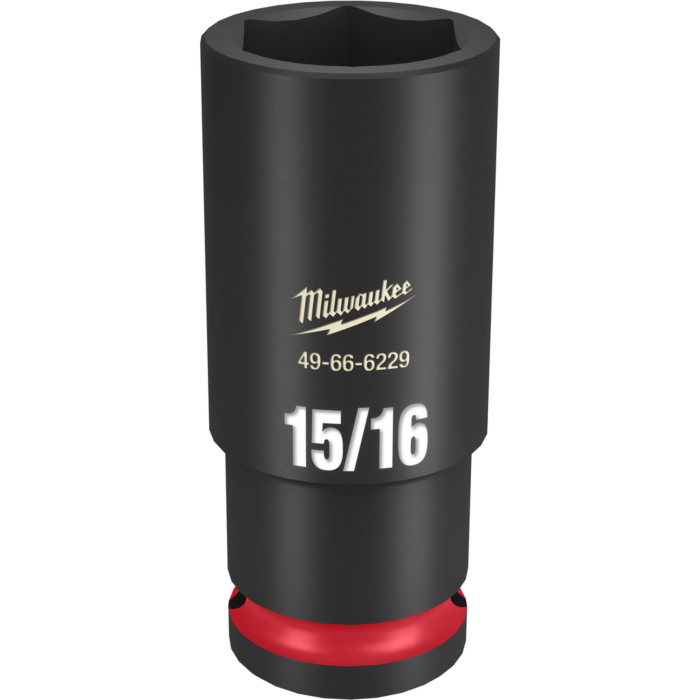Milwaukee SHOCKWAVE™ Impact Duty 1/2" Drive 15/16" Deep 6 Point Socket