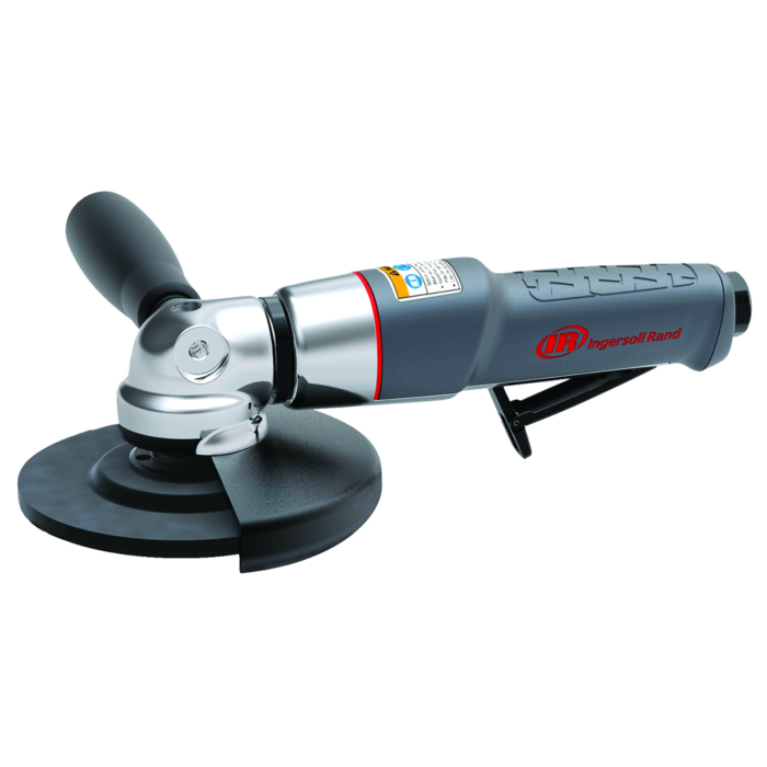 Ingersoll Rand 3445MAX Right Angle Grinder, 5/8 in.- 11 Thread, Type 27  (Grinding) Type 1, 27, 41, 42 (Cutting), 12000 RPM, Rear Exhaust, 0.88 HP
