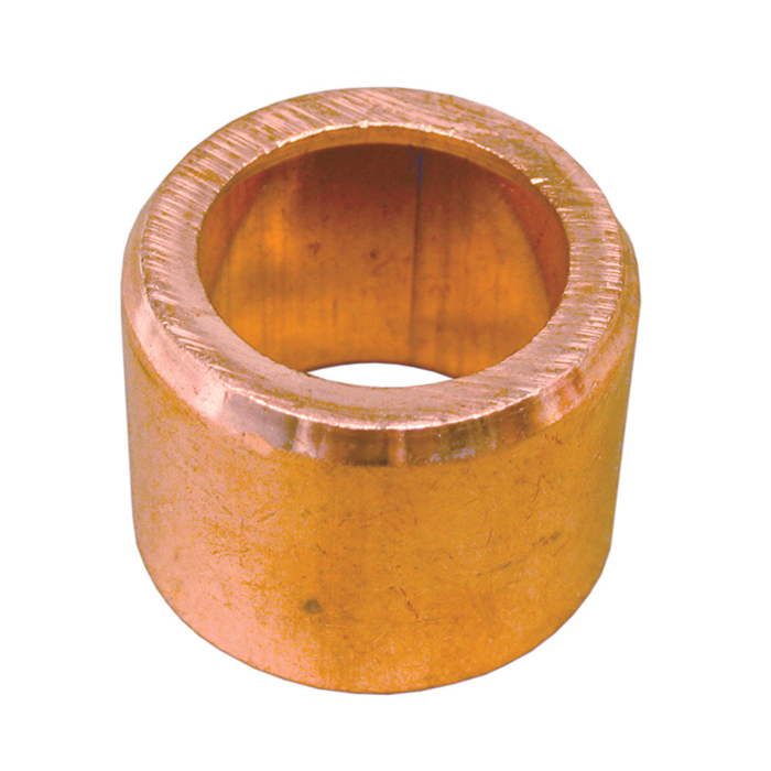 1-1/4" x 1" Wrot/ACR Solder Joint Copper Flush Bushing