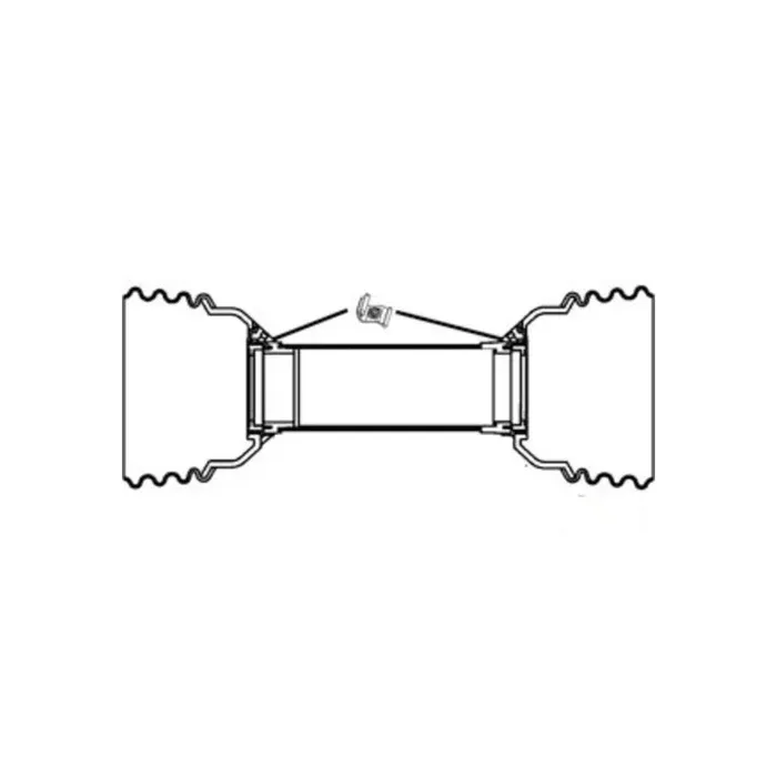 Bondioli & Pavesi 47.63 in Bondioli & Pavesi 100 Series Driveline Shield Kit with Bearing