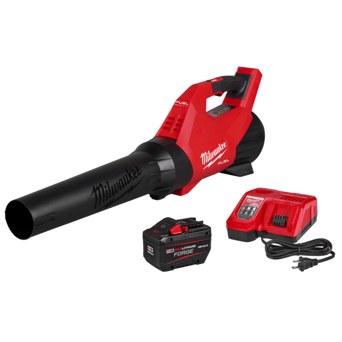 Milwaukee M18 FUEL 16 in. 18-Volt Brushless Cordless Electric Chainsaw withM18 Blower 12.0 Ah and Carrying Case Combo Kit (2-Tool)