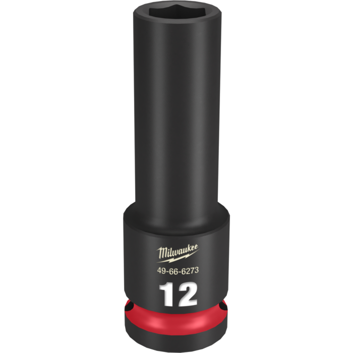 Milwaukee SHOCKWAVE™ Impact Duty 1/2" Drive 12MM Deep 6 Point Socket