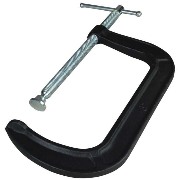 Bessey Tools Drop Forged C-clamp 8 Inch Capacity, 4 Inch Throat