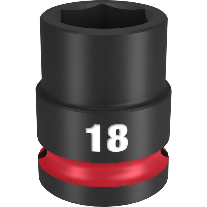 Milwaukee SHOCKWAVE™ Impact Duty 1/2" Drive 18MM Standard 6 Point Socket