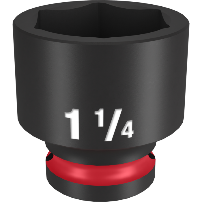 Milwaukee SHOCKWAVE™ Impact Duty 1/2" Drive 1-1/4" Standard 6 Point Socket