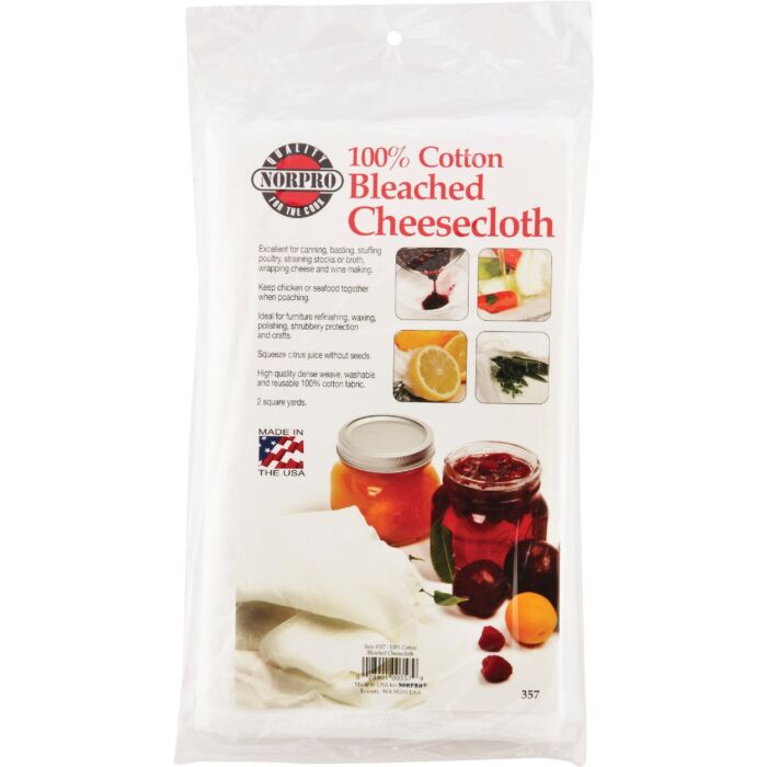 NORPRO Cotton Cheesecloth - 2 sq yd