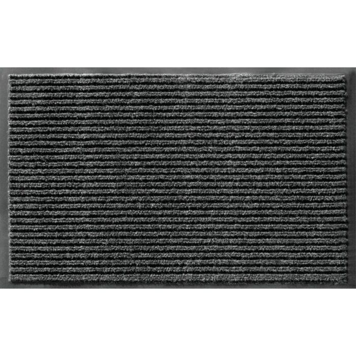 Apache Mills Apache Enviroback Onyx 36 In. x 60 In. Carpet/Recycled Rubber Door Mat