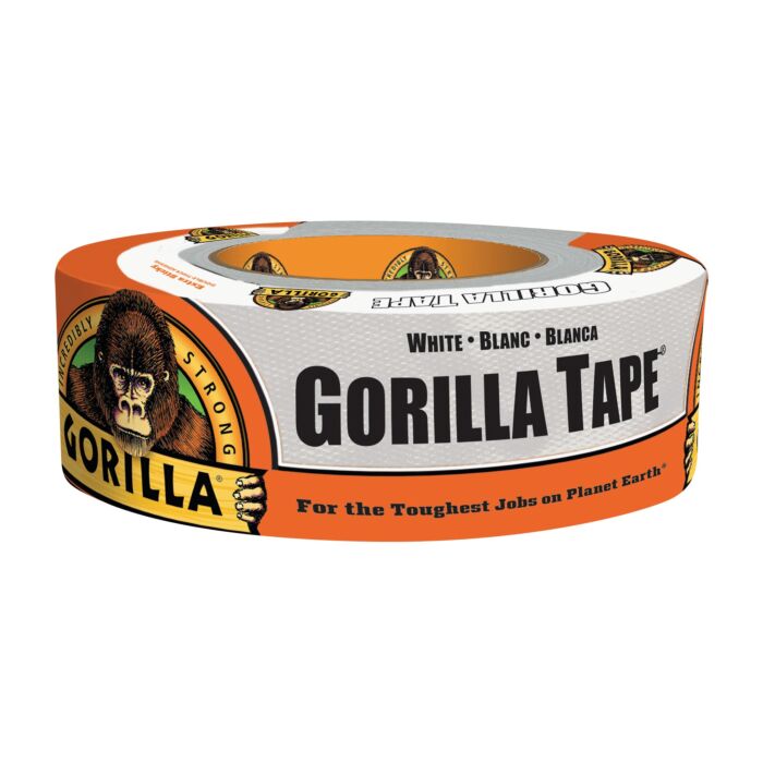 Gorilla Tape 1.88 in. x 30 yd 17 mil Heavy-Duty Duct Tape - White