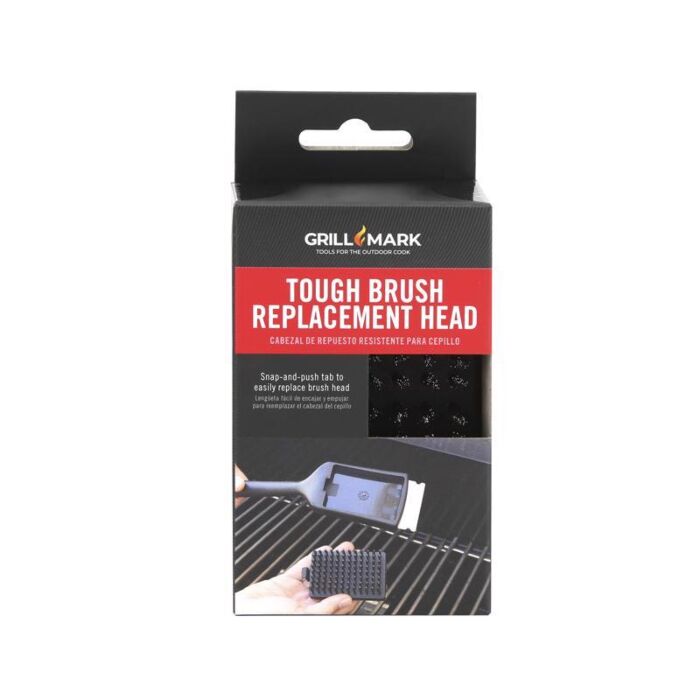 Grill Brush Repl Head SS
