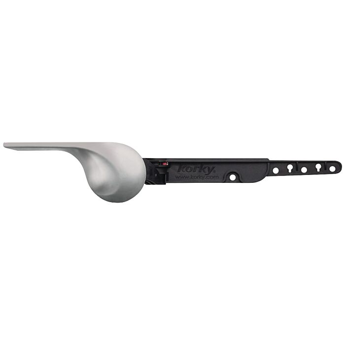 Korky StrongARM Universal Wave Handle Toilet Lever (Chrome)