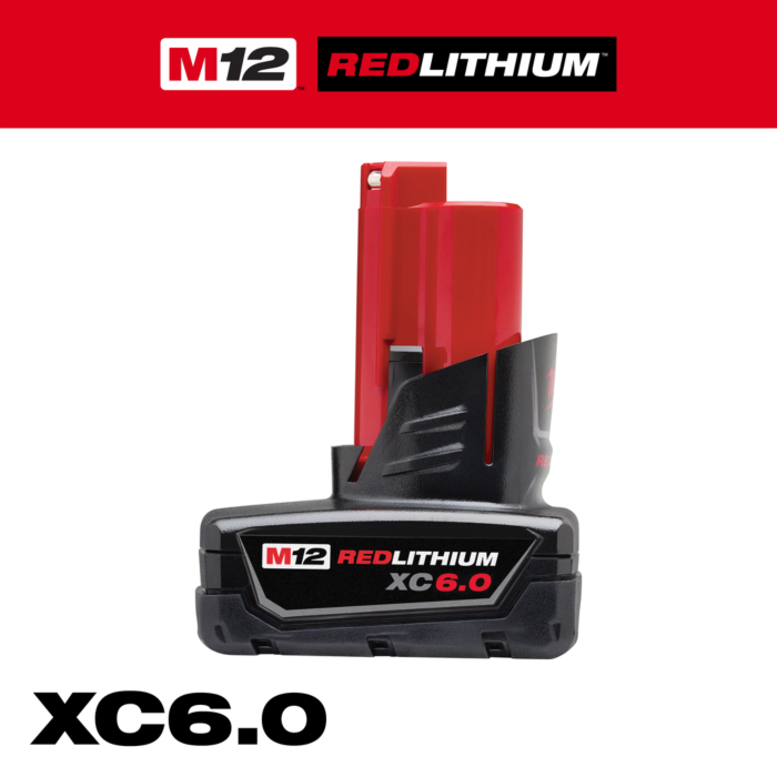 Milwaukee M12™ REDLITHIUM™ XC6.0 Battery