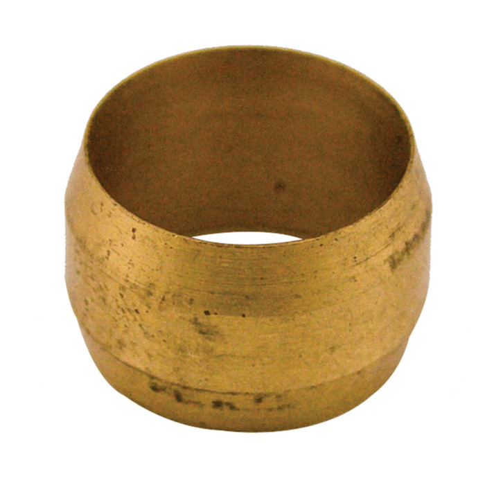 Jones Stephens 5/16" Brass Compression Sleeve, Carton of 10
