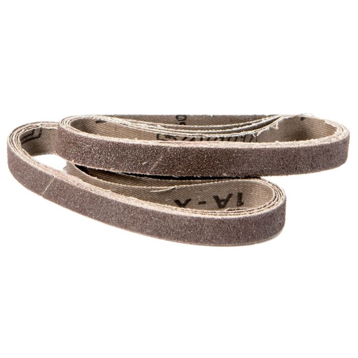 United Abrasives Aluminum Oxide - Closed Coat (1A-X / 2A-X ) File Belts, 13 in x 3/8 in, 50 Grit