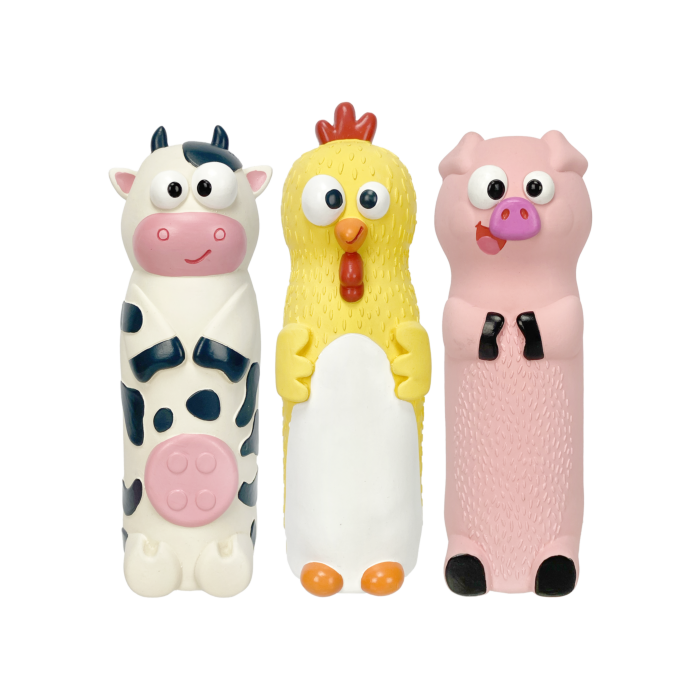 Crunching Animals Dog Toy