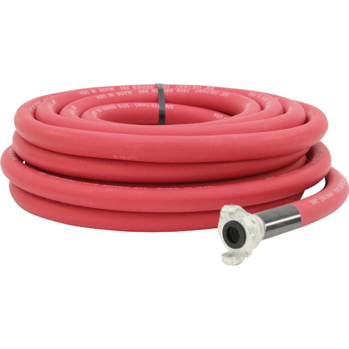 Abbot Rubber Rubber Pneumatic Jackhammer Hose (Red) 3/4 in. x 50 ft