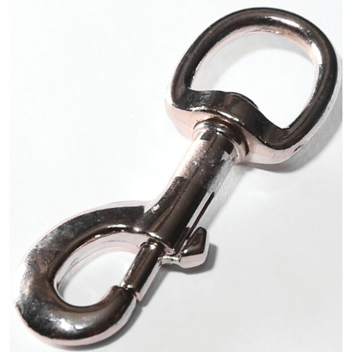 Baron 225-5/8 Bolt Snap, 110 lb Working Load, Zinc-Aluminum Alloy, Nickel