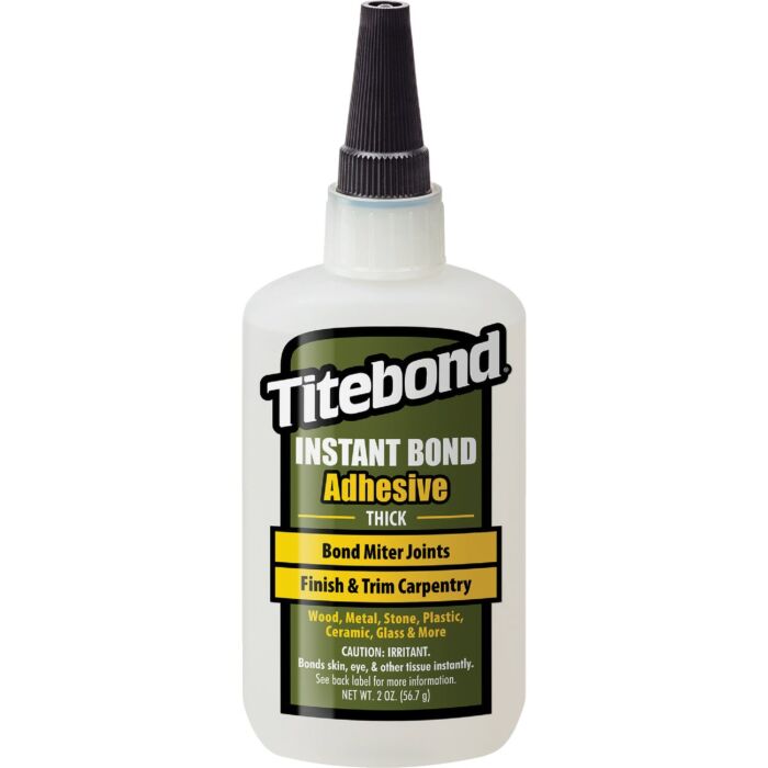 Titebond Instant Bond Adhesive Thick (Clear) 2 oz