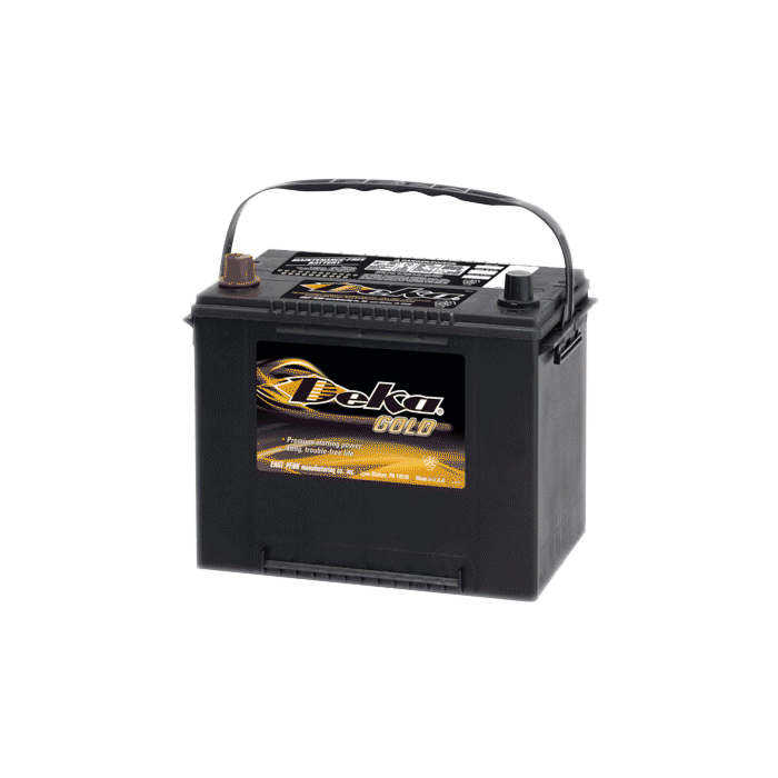 Deka 12 V Tapered Post 650 Flooded Automotive Battery