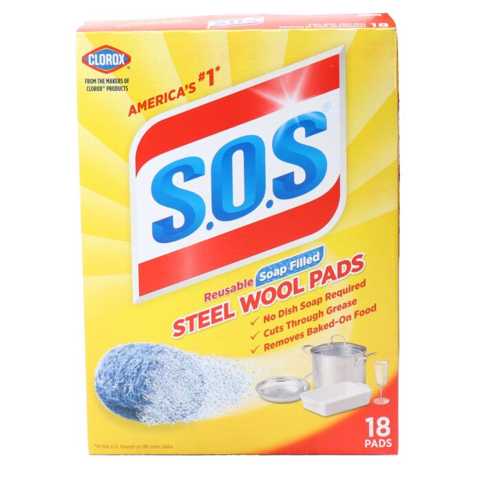S.O.S. Scouring Pad (18pk)