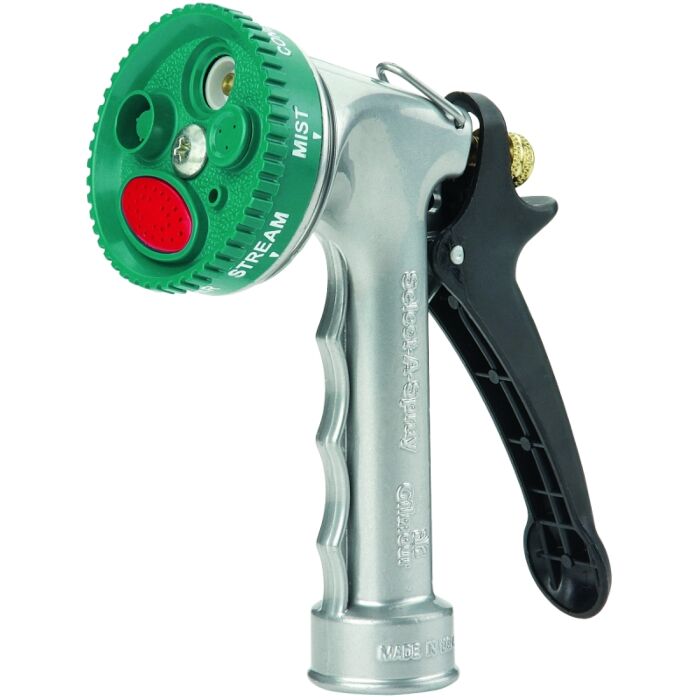 Gilmour 805842-1001 Spray Nozzle, 2.25 x 5.1 x 6.8 in Dimensions, Zinc