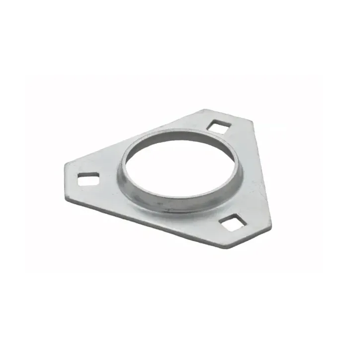 Manitou Manufacturing 1-1/16 in 1-1/8 in 1-3/16 in 1-1/4 in 4-7/16 in Steel 3-Hole Flangette