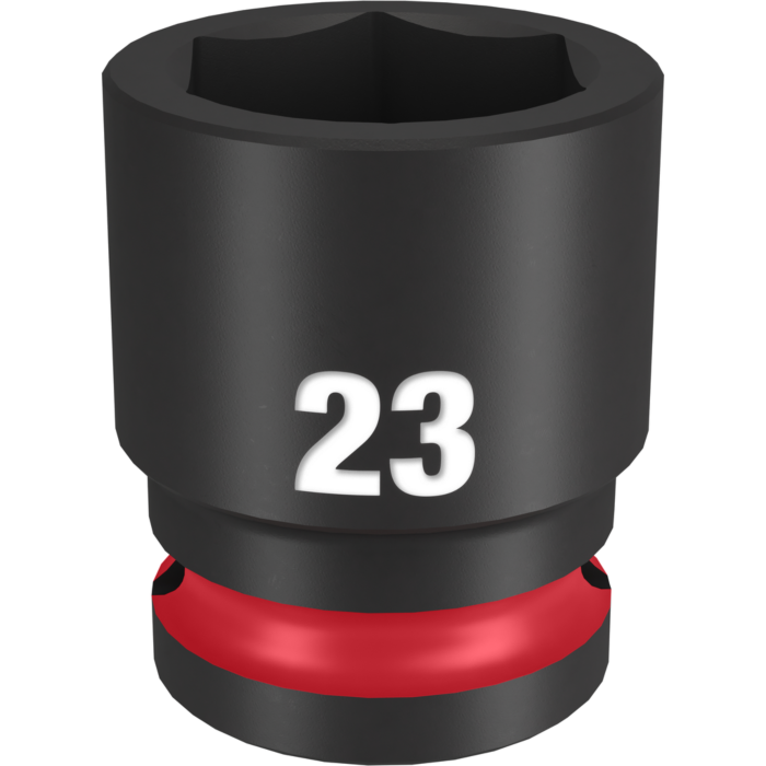 Milwaukee SHOCKWAVE™ Impact Duty 1/2" Drive 23MM Standard 6 Point Socket
