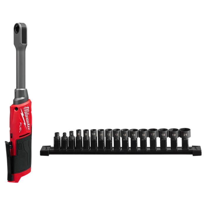 Milwaukee M12 FUEL™ INSIDER™ Extended Reach Box Ratchet