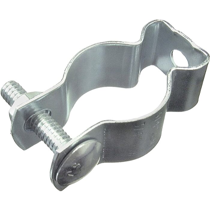 Halex 67830 Conduit Hanger, 3 in, 1-1/4 in L, Steel, Zinc-Plated