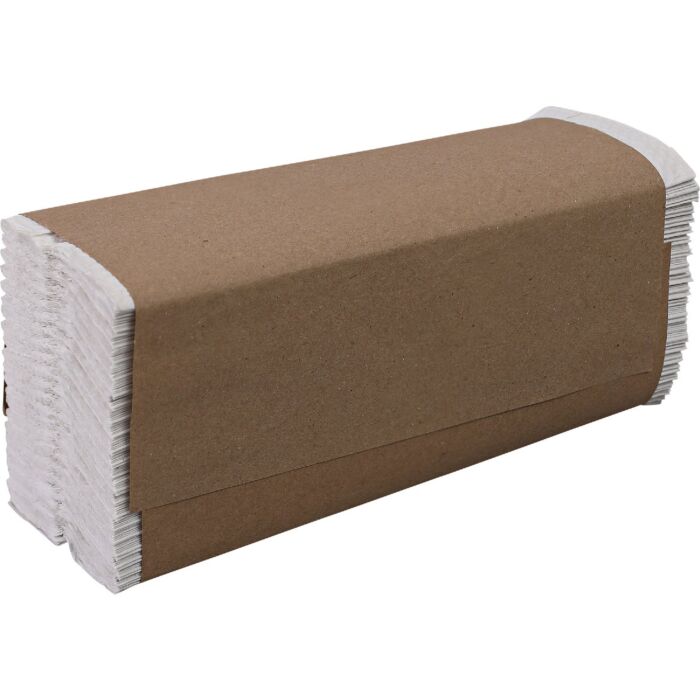 Empress C-Fold White Hand Towel