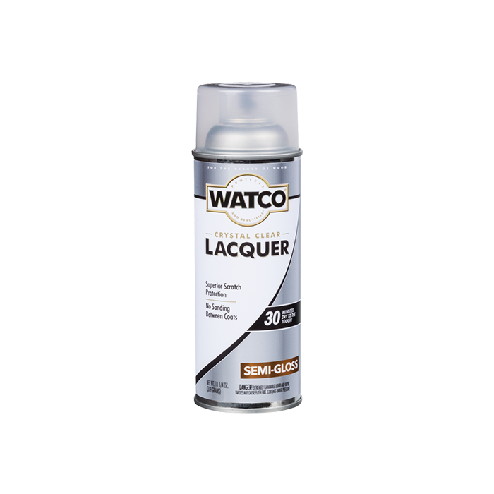 Watco WATCO® - Lacquer Clear Wood Finish Spray - 11.25 oz. Spray - Semi-Gloss