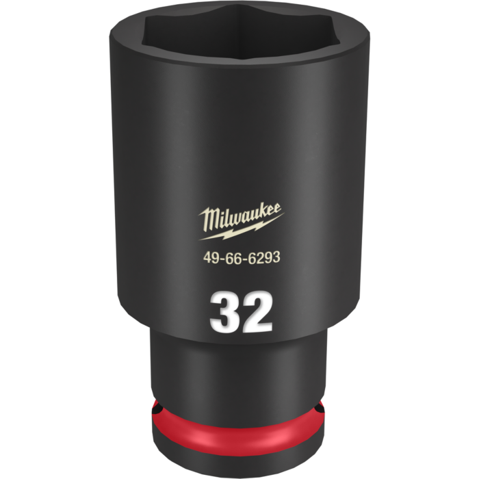 Milwaukee SHOCKWAVE™ Impact Duty 1/2" Drive 32MM Deep 6 Point Socket