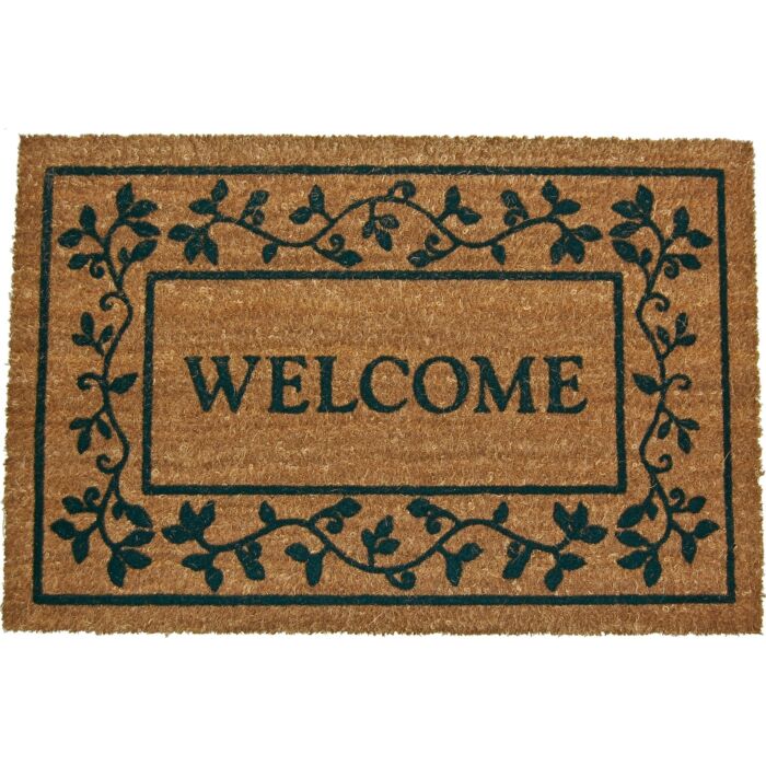 Americo Home Coir/Vinyl Door Welcome Mat (Tan) 18 in. x 30 in.