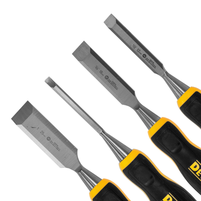 Stanley DEWALT 4 pc. Wood Chisel Set